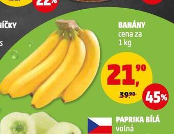 Penny Market Banány nabídka