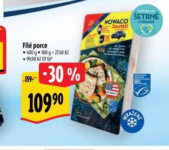 Albert Nowaco filé porce nabídka