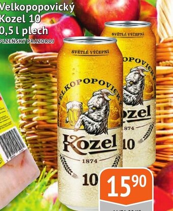 Coop hb Velkopopovický Kozel 10 0,5 l plech nabídka