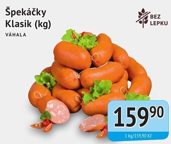 Coop hb Špekáčky Klasik (kg) nabídka