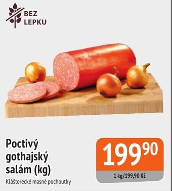 Poctivý gothajský salám (kg)