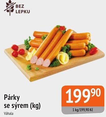 Coop hb Párky se sýrem (kg) nabídka
