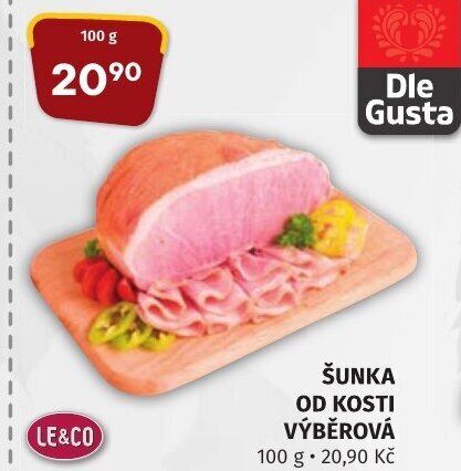 Coop hb ŠUNKA OD KOSTI VÝBĚROVÁ nabídka