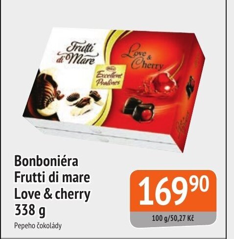 Coop hb Bonboniéra Frutti di mare Love & cherry 338 g nabídka
