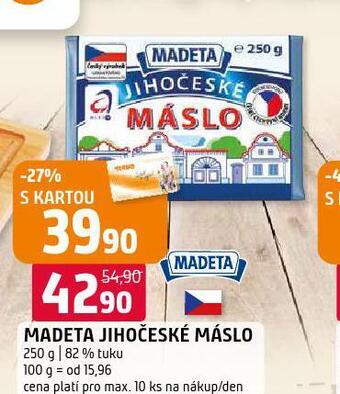 Terno Jihočeské máslo nabídka