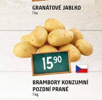Terno Brambory konzumní pozdní nabídka