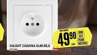 Tamda Foods Solight zásuvka slim bílá nabídka