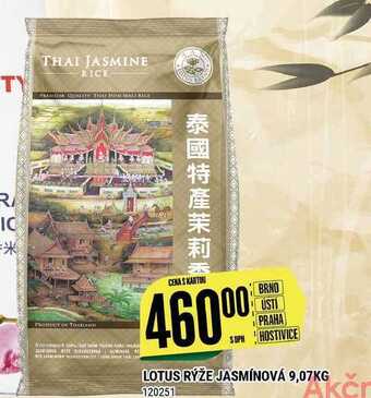 Tamda Foods Lotus rýže jasmínová 9,07 kg nabídka