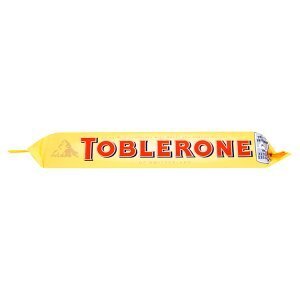 Tamda Foods Toblerone švýcarská mléčná čokoláda s medovo-mandlovým nugátem 35g nabídka