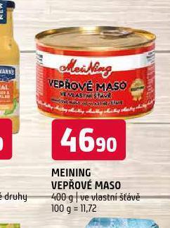 Terno Vepřové maso meining nabídka
