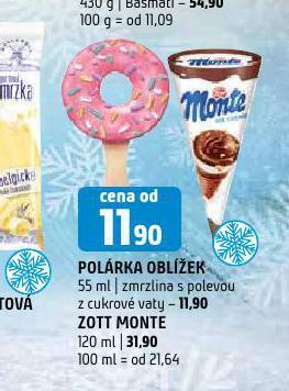 Terno Polárka oblížek zmrzlina nabídka