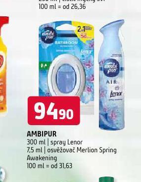 Terno Ambipur osvěžovač vzduchu nabídka