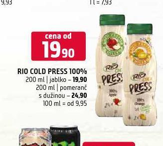 Terno Rio cold press nabídka