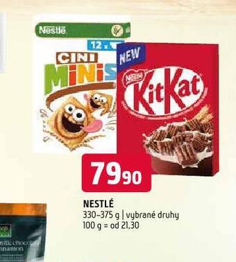 Nestlé dětské cereálie