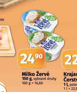 Coop Milko žervé nabídka