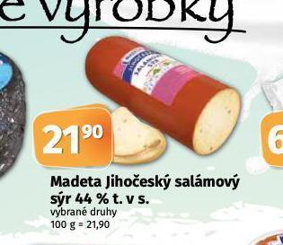 Coop Jihočeský salámový sýr nabídka