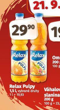 Coop Relax pulpy nabídka