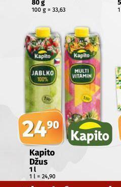 Coop Kapito džus nabídka