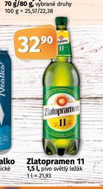 Coop Pivo zlatopramen nabídka