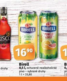 Coop Birell nealkoholické pivo nabídka