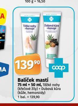 Coop Balíček mastí nabídka