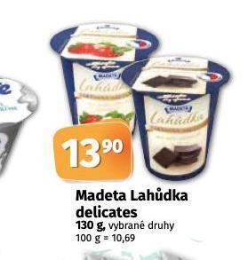 Coop Madeta lahůdka delicates nabídka
