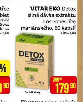 Teta Vitar eko detox nabídka