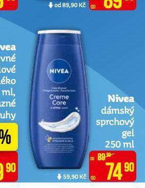 Teta Nivea sprchový gel nabídka