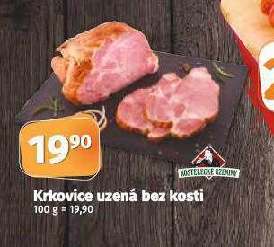 Coop Krkovice uzená bez kosti nabídka