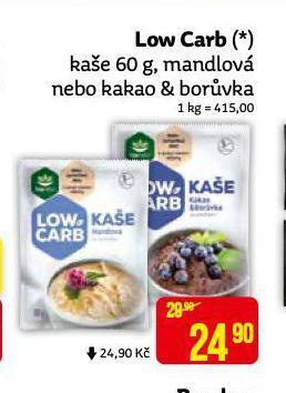 Teta Low carb kaše nabídka