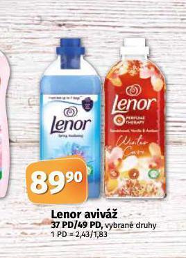 Coop Lenor aviváž nabídka
