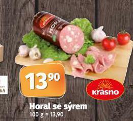 Coop Horal se sýrem nabídka