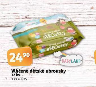 Coop Vlhčené dětské ubrousky nabídka