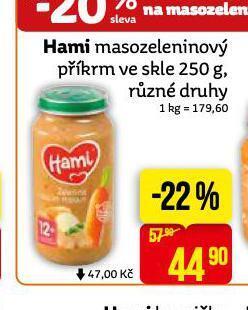 Teta Hami masozeleninový příkrm nabídka
