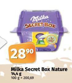 Milka secret box nature
