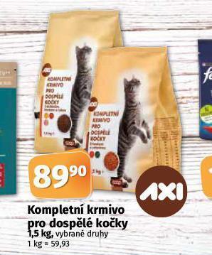 Coop Kompletní krmivo pro dospělé kočky nabídka