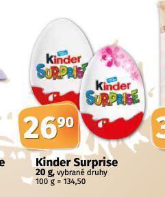 Coop Kinder surprise nabídka
