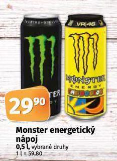 Coop Monster energy drink nabídka