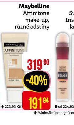 Teta Maybelline make-up nabídka