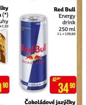 Teta Red bull nabídka