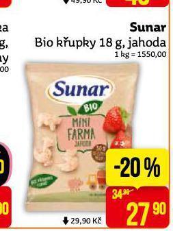Teta Sunar bio křupky nabídka