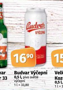 Coop Pivo budvar nabídka