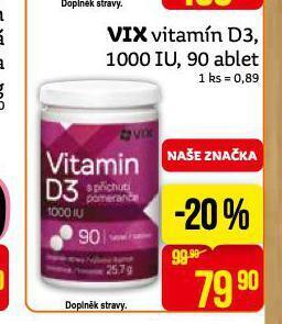 Teta Vix vitamin d3 nabídka
