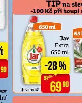 Teta Jar prostředek na nádobí nabídka