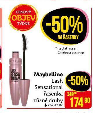 Teta Maybelline řasenka nabídka