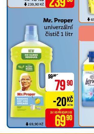 Teta Mr. proper univerzální čistič nabídka