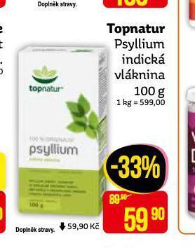 Teta Topnatur psyllium indická vláknina nabídka