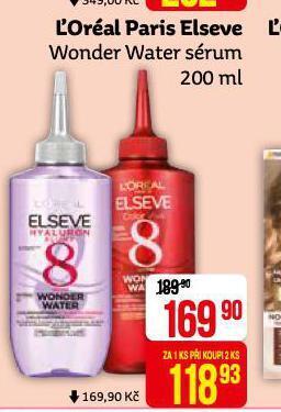 Teta L'oréal paris water sérum nabídka