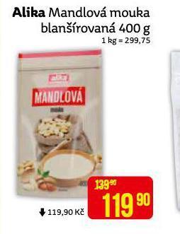 Alika mandlová mouka