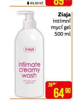 Teta Ziaja intimní gel nabídka